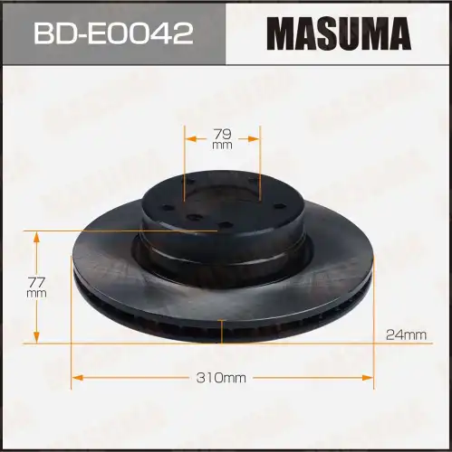 Тормозной диск MASUMA BD-E0042