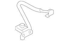 ШЛАНГ ТОРМОЗНОЙ 58738A9000 HYUNDAI