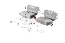 Тормозные колодки дисковые GH GH-412019