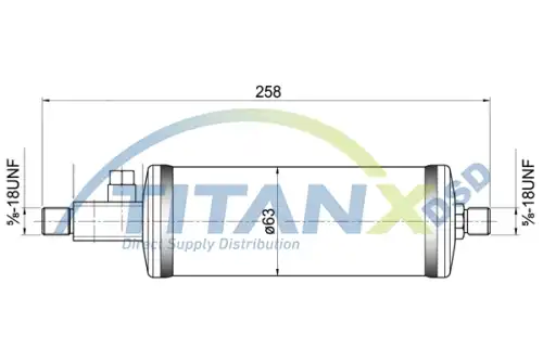 Осушитель кондиционера TITANX DR509024