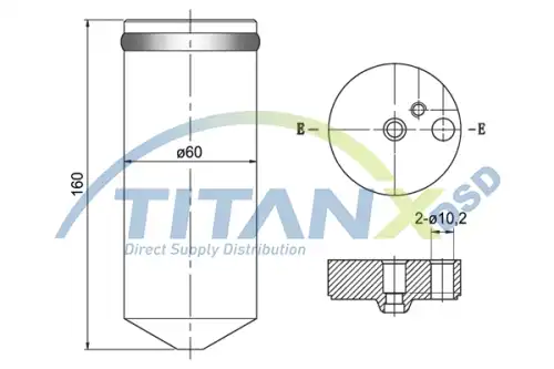 Осушитель кондиционера TITANX DR709003