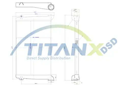 Интеркулер TITANX IX609001