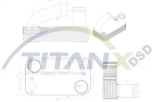 Масляный радиатор TITANX OX169001