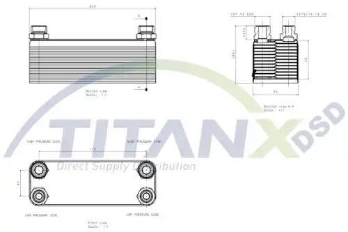 Масляный радиатор TITANX OX509005
