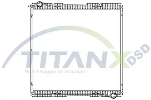 Радиатор системы охлаждения двигателя TITANX RD149013