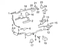 MUFFLER SYSTEM 164490491664 MB