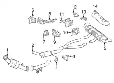 MUFFLER SYSTEM 166490431564 MB