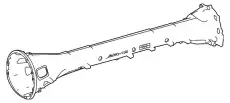 PROPELLER SHAFT TUBE 190410210064 MB