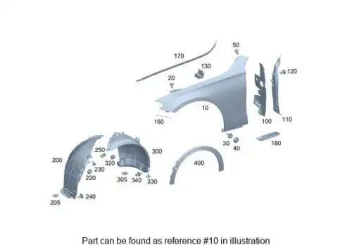 FENDER FRONT 2148800700 MB