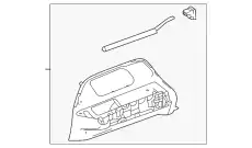 DOOR HANDLE 2477305702648T92 MB