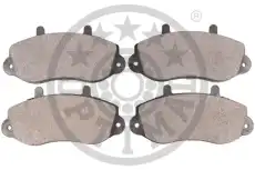 Тормозные колодки дисковые OPTIMAL 10270