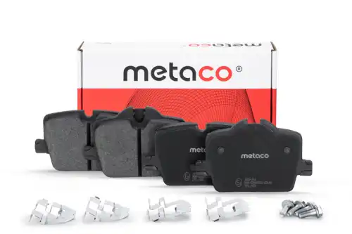 Тормозные колодки дисковые METACO 3010316