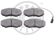 Тормозные колодки дисковые OPTIMAL 96001