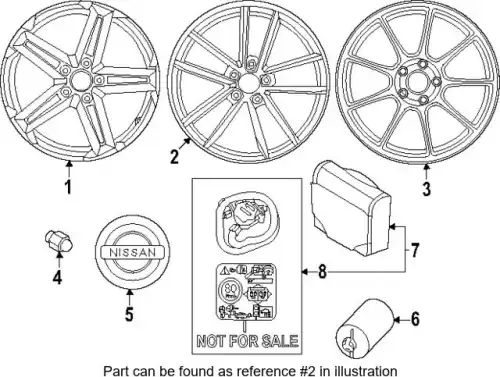 ДИСК КОЛЕСНЫЙ D0C006GP6B NISSAN