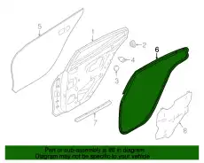 УПЛОТНИТЕЛЬ КУЗОВНОЙ 828304RA1F NISSAN
