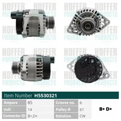 Генератор HOFFER H5530321