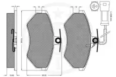 Тормозные колодки дисковые OPTIMAL 9773