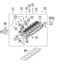 Прокладка ГБЦ DODGE 6858 1420 AA