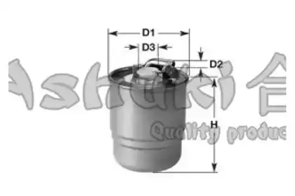 Топливный фильтр ASHUKI US102302