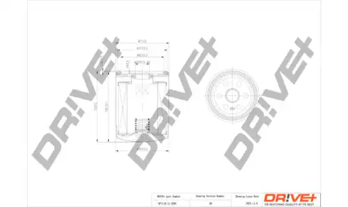 Фильтр масляный DR!VE+ DP1110.11.0284