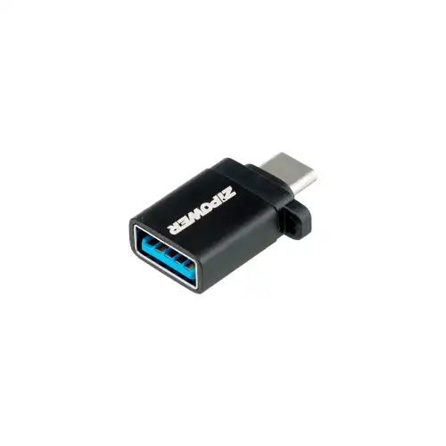 PM6678 Адаптер для телефона 'ZIPOWER' (Type-C на USB-A)