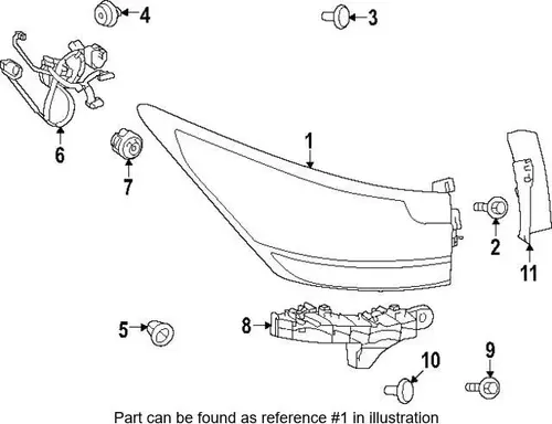 Фонарь задний TOYOTA / LEXUS 8155148400