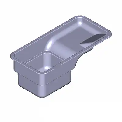 Поддон картера двигателя URAL 236-1009010-В3