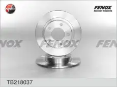 Тормозной диск FENOX TB218037 полный , задняя ось