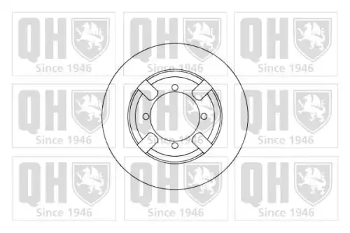 Тормозной диск QUINTON HAZELL BDC4878 вентилируемый ,