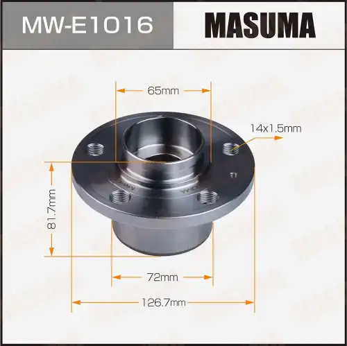 Ступица MASUMA MW-E1016