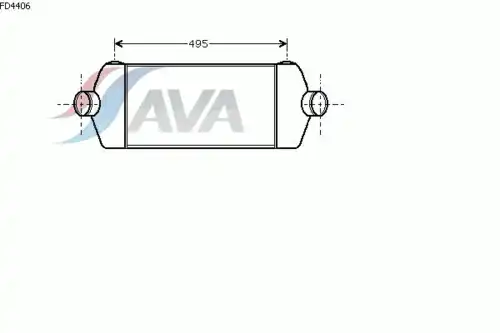 Интеркулер AVA FD4406