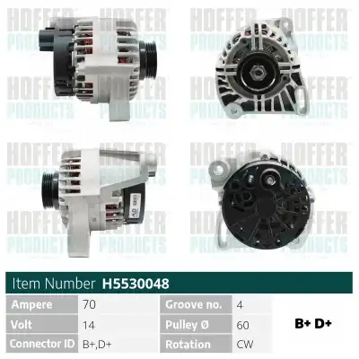 Генератор HOFFER H5530048