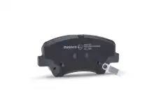 Тормозные колодки дисковые METACO 3000-750