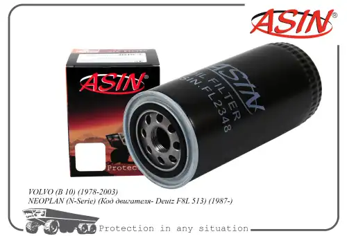 Фильтр масляный ASIN ASINFL2348