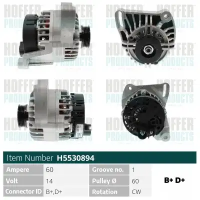 Генератор HOFFER H5530894