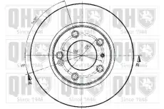 Тормозной диск QUINTON HAZELL BDC4530 полный ,