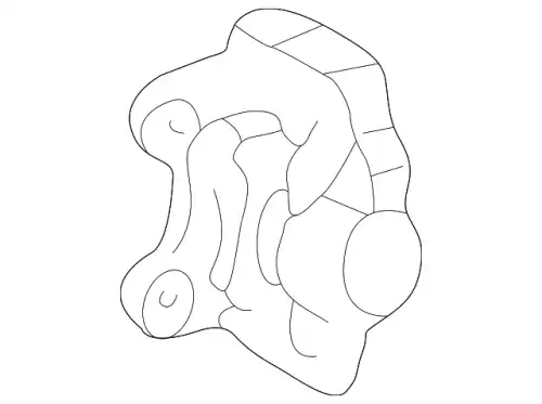 Суппорт тормозной MB 001 420 55 83 64