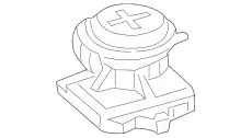 КЛАПАН ПОМПЫ ВОДЯНОЙ 002 140 77 60 MB
