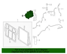 компрессор кондиционера MB 002 230 09 11