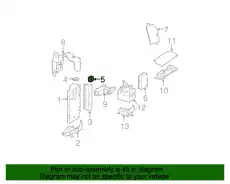 РЕЛЕ В БЛОКЕ ПРЕДОХРАНИТЕЛЕЙ 002 542 13 19 26 MB