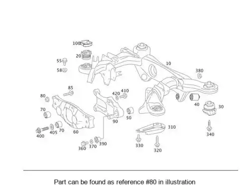 ГАЙКА 0029904050 MB