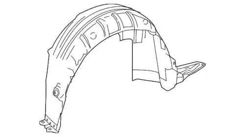 Подкрылок MB 117 690 04 30