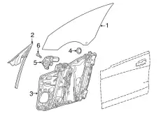 СТЕКЛО ДВЕРИ 117 725 01 10 MB