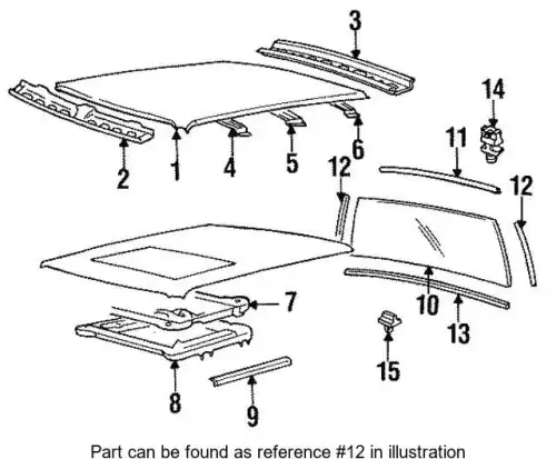 MOLDING, BACKLI 8944755144 ISUZU