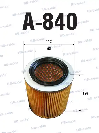 Фильтр воздушный RB-EXIDE A840