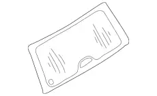 СТЕКЛО ПЯТОЙ ДВЕРИ 163 740 06 57 MB