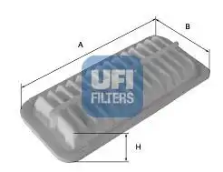 Фильтр воздушный UFI 30.247.00
