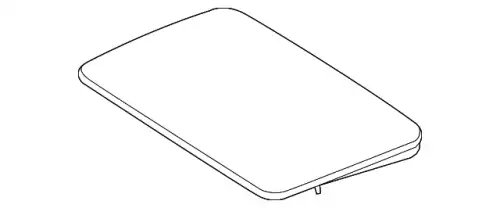 Стекло люка MB 166 780 00 21