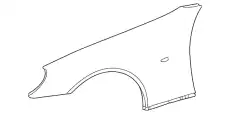 Крыло MB 170 880 02 18