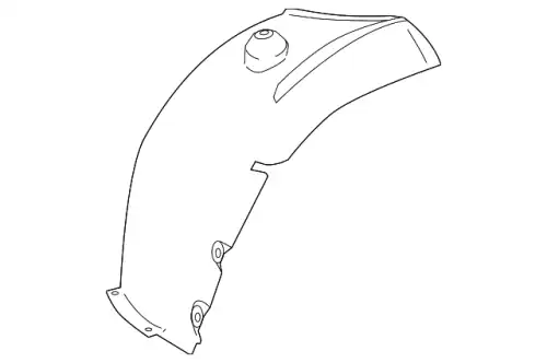 Подкрылок MB 171 698 02 30